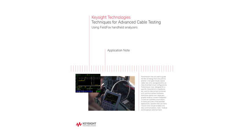 Techniques for Advanced Cable Testing